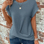 Lisa™ | Elegante blouse met ronde hals