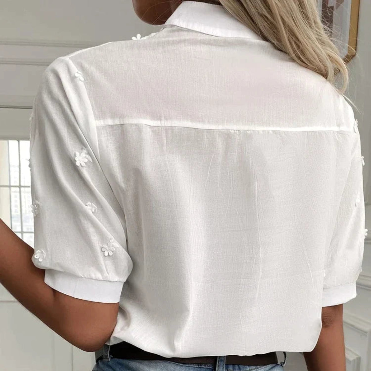 Melissa™ | Chique blouse met V-hals