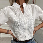 Melissa™ | Chique blouse met V-hals
