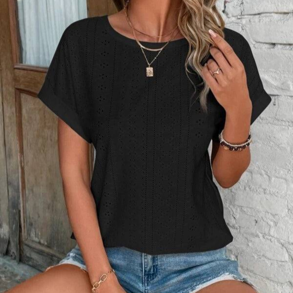 Anna™ | Elegante Ibiza-style blouse