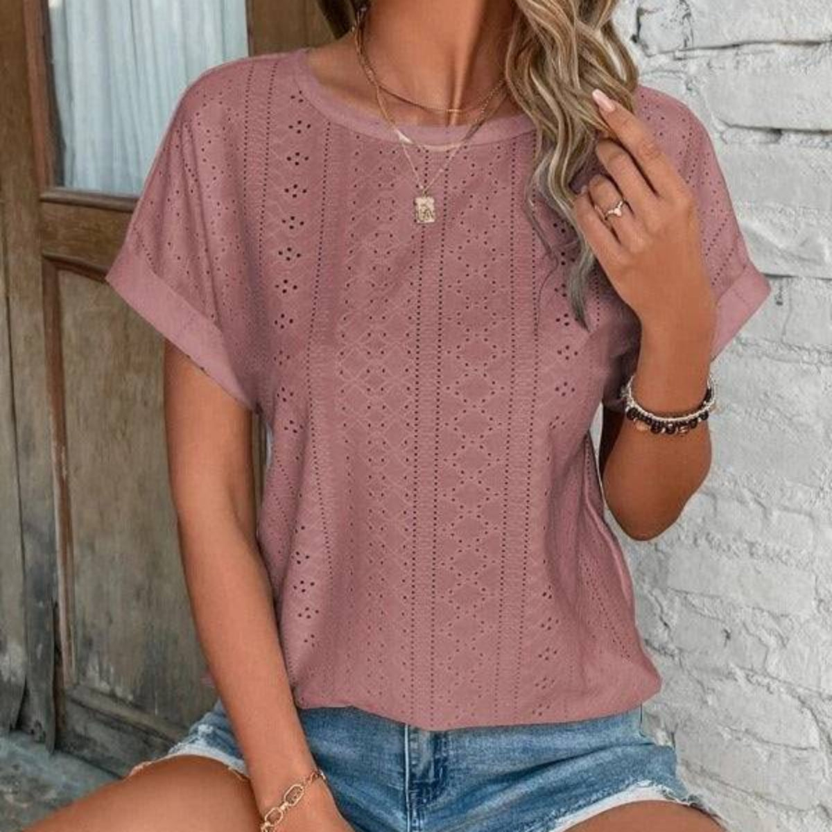 Anna™ | Elegante Ibiza-style blouse