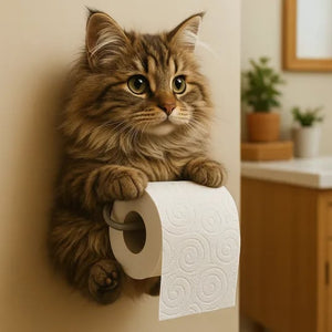 Veroma™ Katten wc-papierhouder