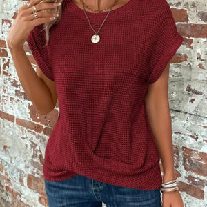 Lisa™ | Elegante blouse met ronde hals